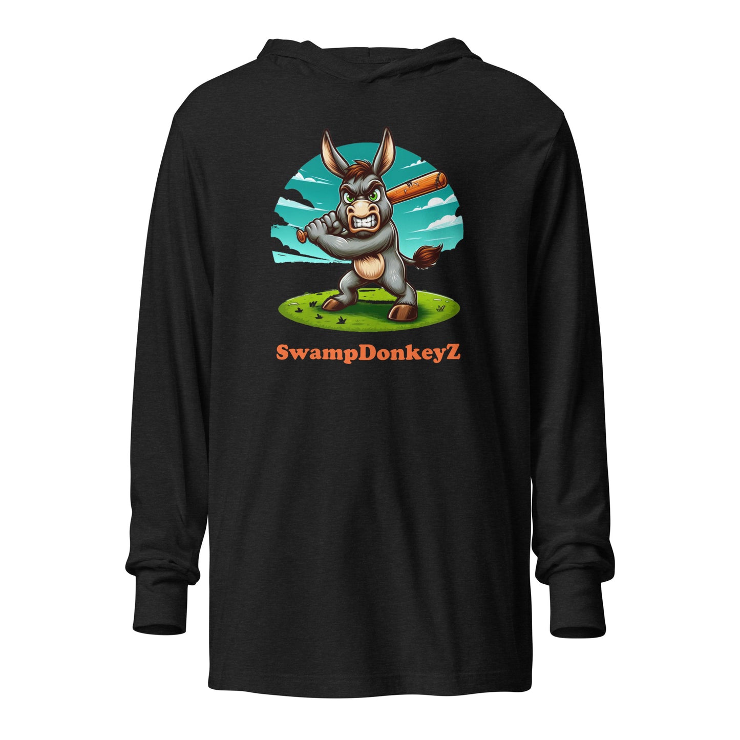 SwampDonkeyZ Men's Hooded long-sleeve tee - multiple colors