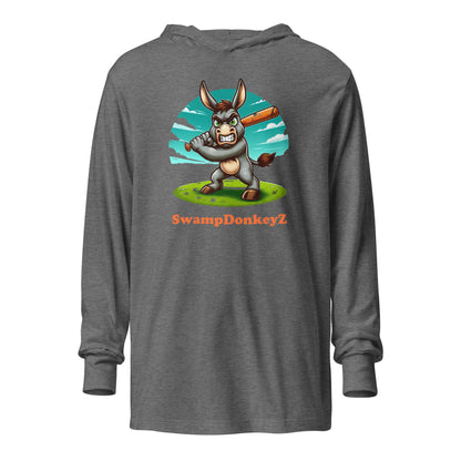 SwampDonkeyZ Men's Hooded long-sleeve tee - multiple colors