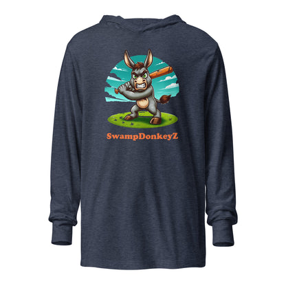 SwampDonkeyZ Men's Hooded long-sleeve tee - multiple colors