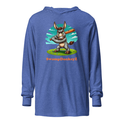 SwampDonkeyZ Men's Hooded long-sleeve tee - multiple colors