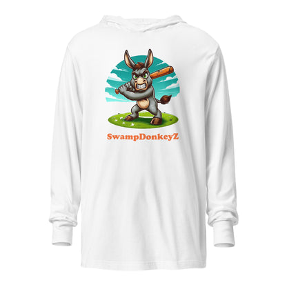 SwampDonkeyZ Men's Hooded long-sleeve tee - multiple colors